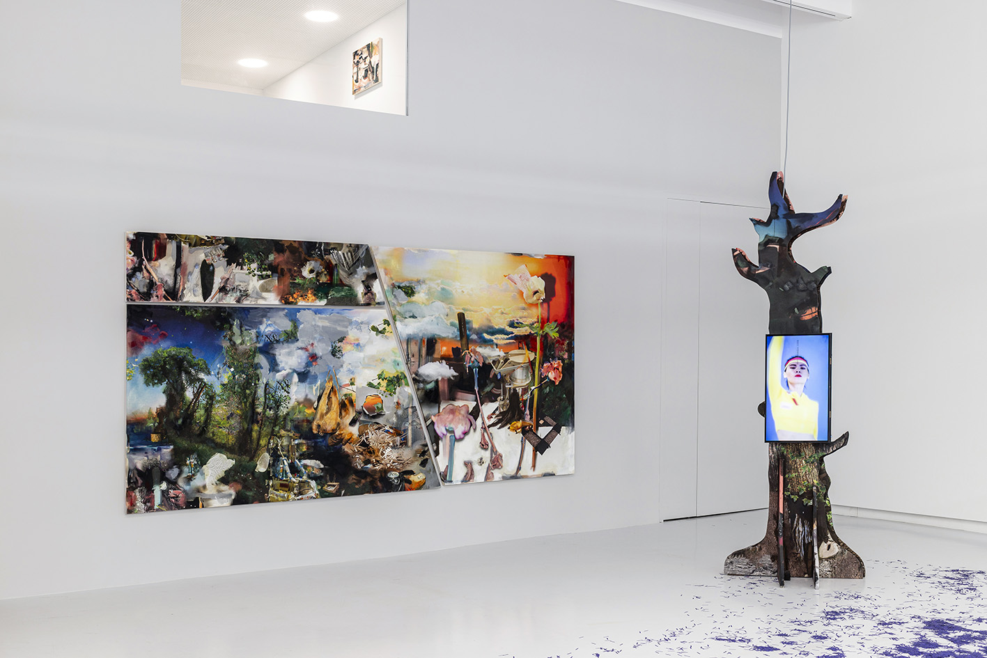 Gaspar Willmann, Vous n’avez pas besoin d’y croire pour que ça existe, cur. Théo Casciani, 2023, Frac des Pays de la Loire, Nantes